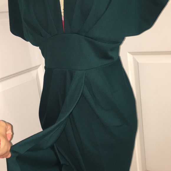 Gathered Empire Waist Dress • M - Picture 4 of 7